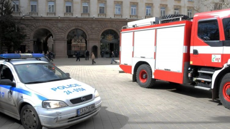 Мястото на инцидента. Снимка: Булфото