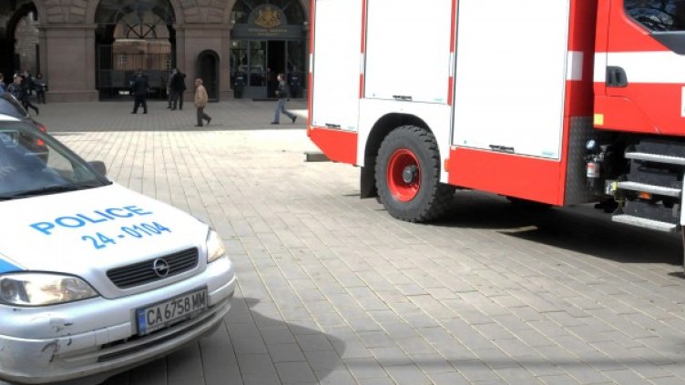 Мястото на инцидента. Снимка: Булфото