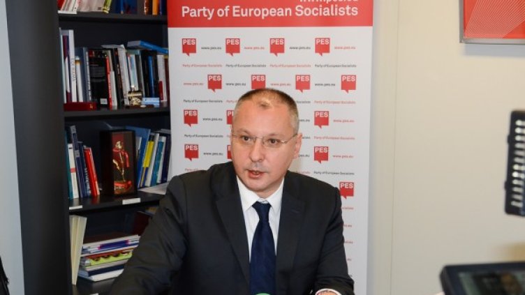 Лидерът на БСП Сергей Станишев. Снимка: БСП