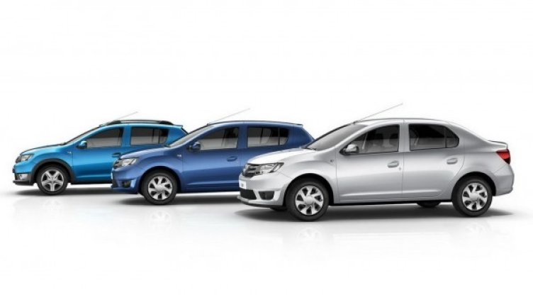 Новите поколения на Logan, Sandero и Sandero Stepway. Снимка: Dacia
