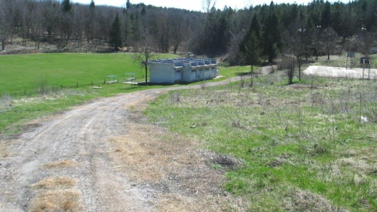 Тодор се е самозапалил на стадиона в Ситово. Снимка: Булфото