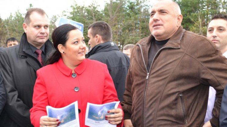 Лиляна Павлова и Бойко Борисов Снимка: архив, Булфото