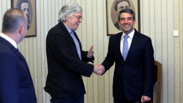 Плевнелиев прие представители на предизборната мисия на ПАСЕ. Снимка: БТА