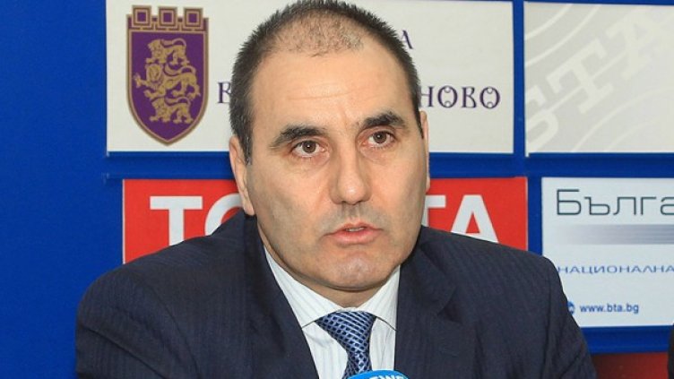 Цветан Цветанов във Велико Търново. Снимка: БТА