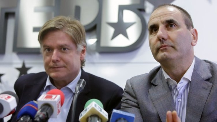 Антонио Лопес и Цветан Цветанов. Снимка: БТА