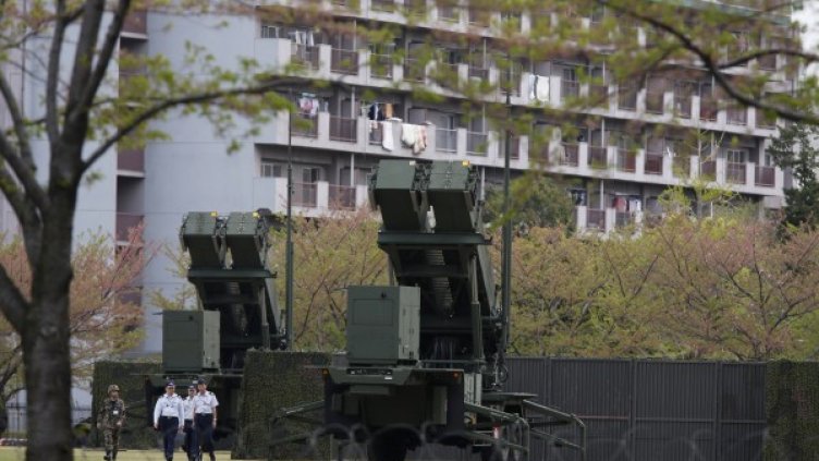 Ракети "Пейтриът" са разположени в центъра на Япония. Снимка: Reuters