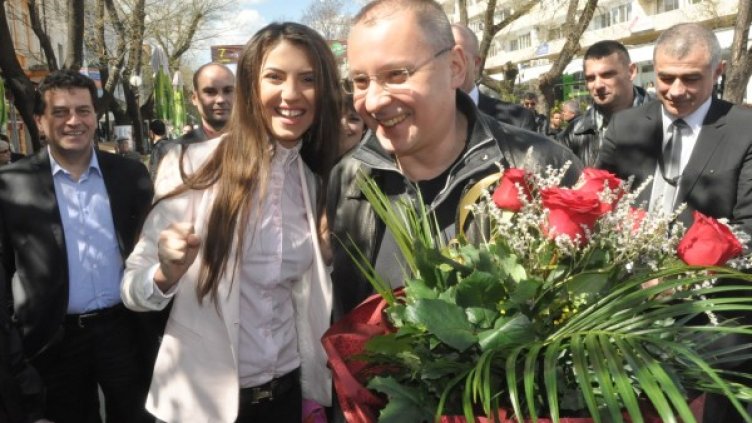 Лидерът на БСП Сергей Станишев в Стара Загора. Снимка: БТА