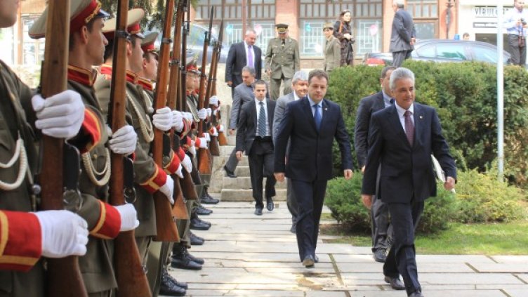 марин Райков във Велико Търново. Снимка: БТА