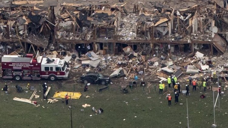 14 души са загинали при експлозията в Уест. Снимка: Reuters