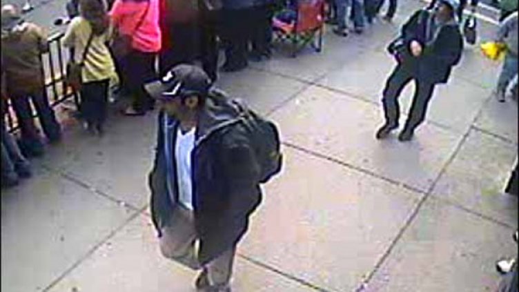 Двамата предполагаеми атентатори в деня на взривовете. Снимка: Reuters