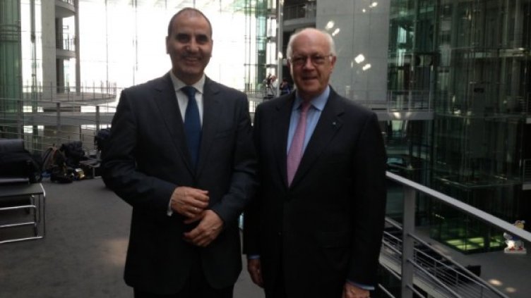 Цветан Цветанов и Ханс-Петер Ул. Снимка: ГЕРБ