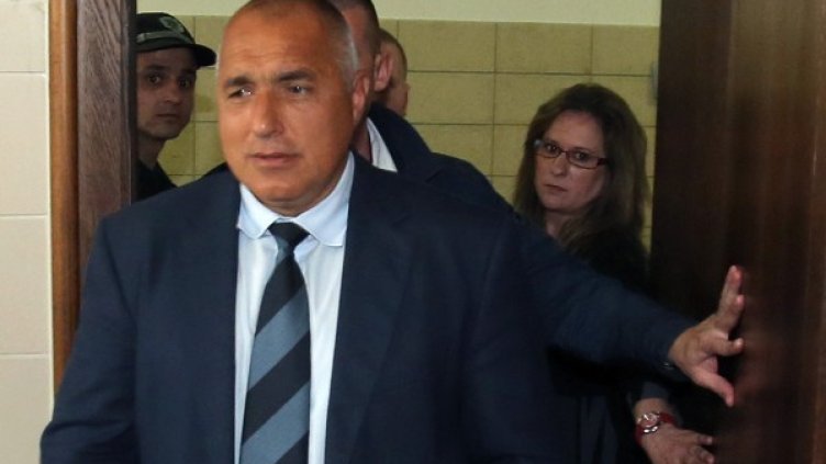 Борисов остана час и половина в прокуратурата вчера. Снимка: БТА