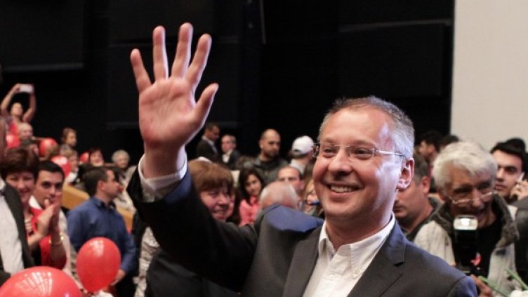 Сергей Станишев закри кампанията на БСП. Снимка: БТА