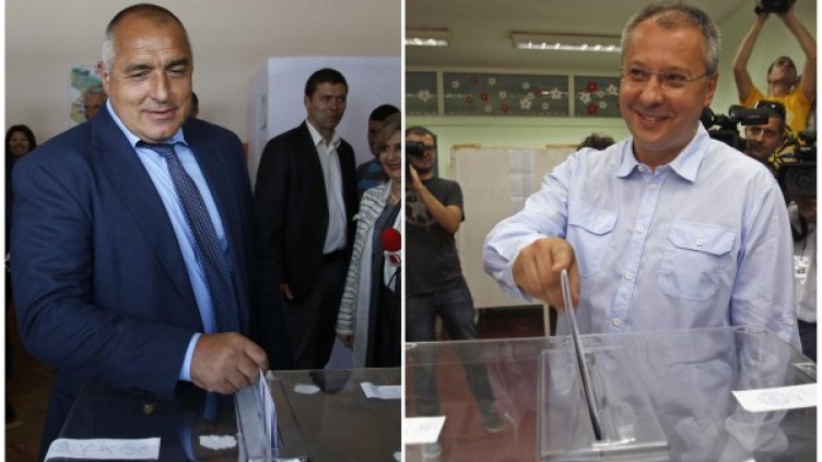 Кой ще прави кабинет - Бойко Борисов или Сергей Станишев? Снимка: Reuters