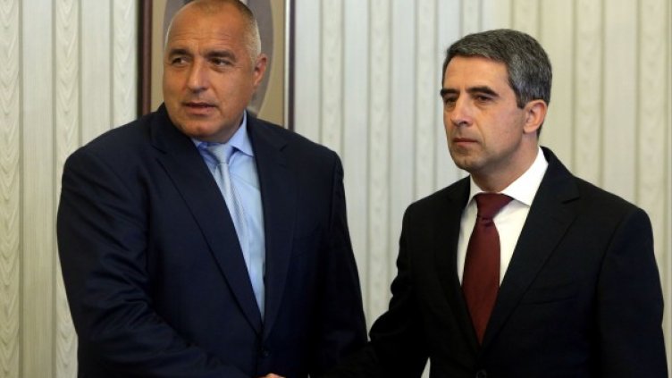 Бойко Борисов и Росен Плевнелиев Снимка: БТА