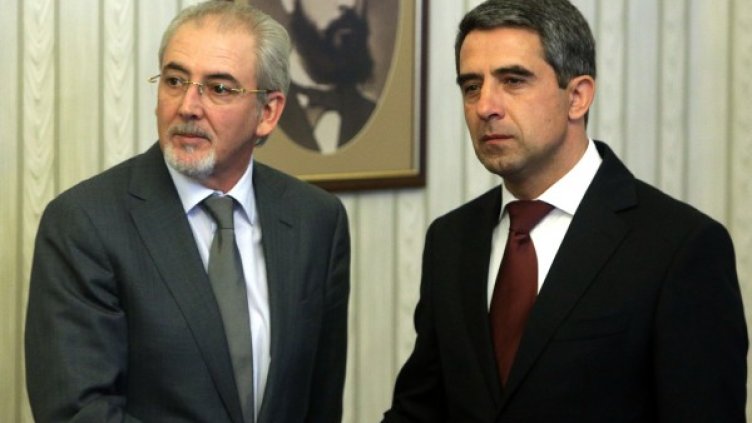 Лютви Местан и Росен Плевнелиев. Снимка: БТА