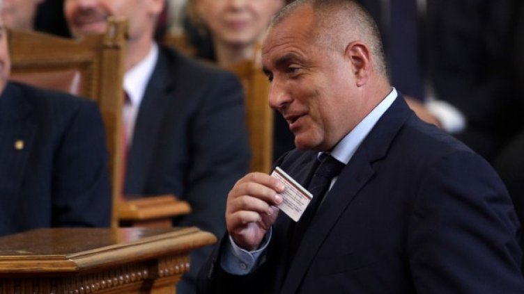 Бойко Борисов в парламента Снимка: БТА