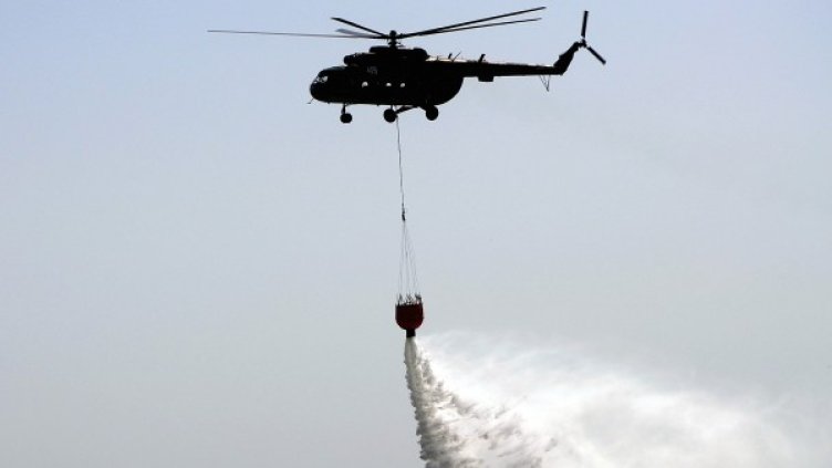 Ден на отворените врати бе проведен в 24-та вертолетна авиобаза край Пловдив. Снимка: БТА