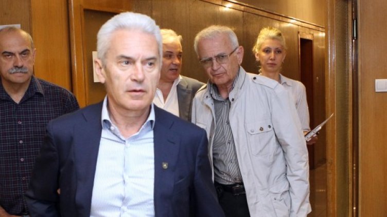 Волен Сидеров свика спешна пресконференция заради обвиненията на ГЕРБ. Снимка: БТА