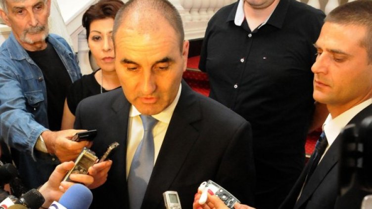 Цветан Цветанов в парламента. Снимка: Булфото