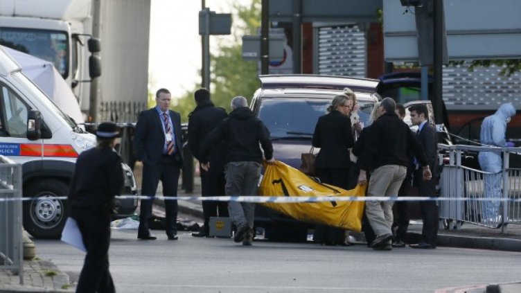 Мястото на убийството. Снимка: Reuters