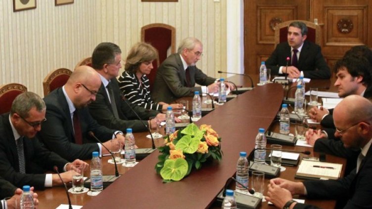 ДПС на консултации при президента Снимка: БТА