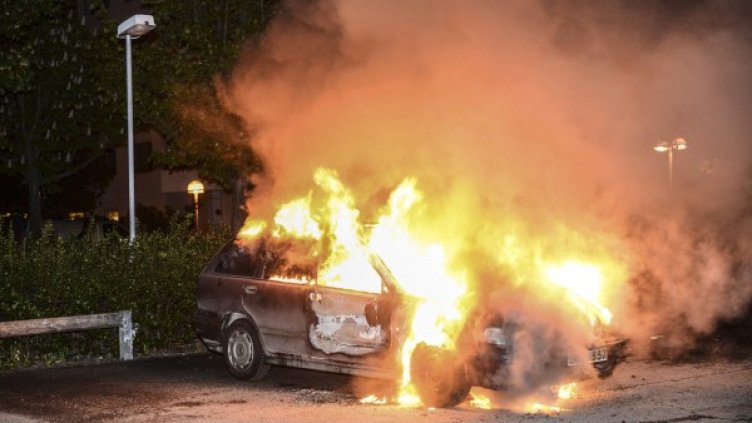 Шведската столица Стокхолм се превърна в поле на размирици. Снимка: Reuters