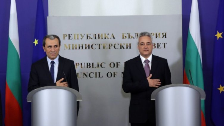 Пламен Орешарски и Марин Райков Снимка: БТА