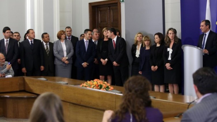Министрите на Пламен Орешарски. Снимки: БТА
