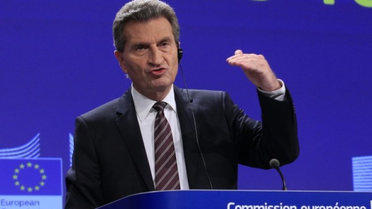 Гюнтер Йотингер Снимка: архив, Reuters