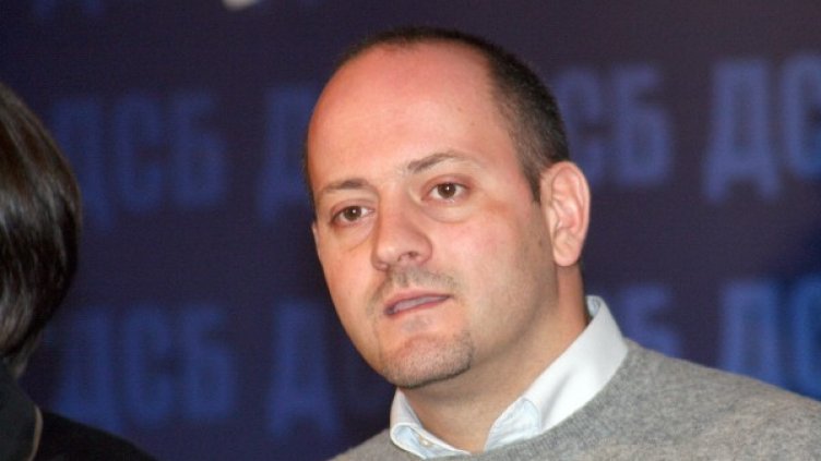 Номинираният за нов лидер на ДСБ Радан Кънев. Снимка: Булфото