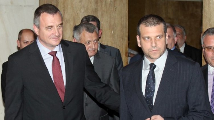 Цветлин Йовчев и Калин Георгиев. Снимка: БТА