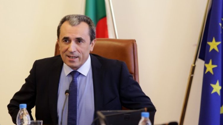 Премиерът Орешарски по време на първото заседание на кабинета. Снимка: БТА