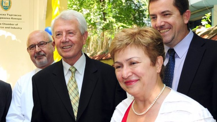 Кристалина Георгиева беше във Варна. Снимка: БТА