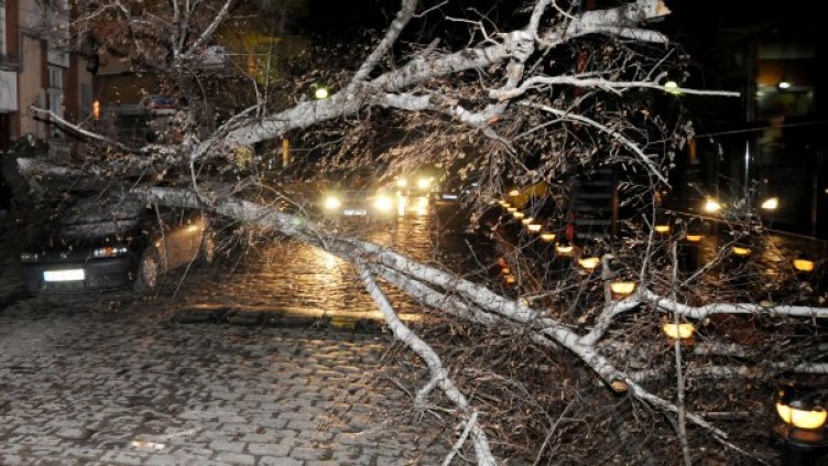 Силният вятър често създава проблеми. Снимка: Архив Булфото