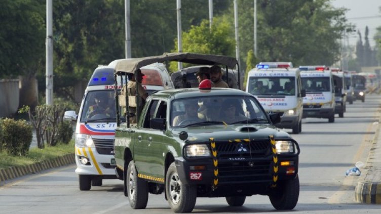 Линейки карат пострадали при атентата. Снимка: Reuters