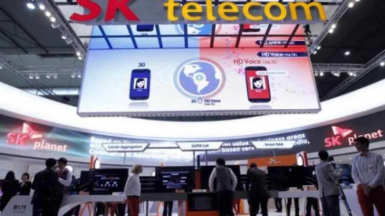 SK Telecom вече предлага най-бързата скорост за мобилен обмен на данни. Снимка: Ройтерс