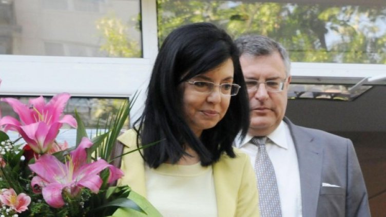 Лидерът на "Движение България на гражданите" Меглена Кунева. Снимка: Булфото, архив