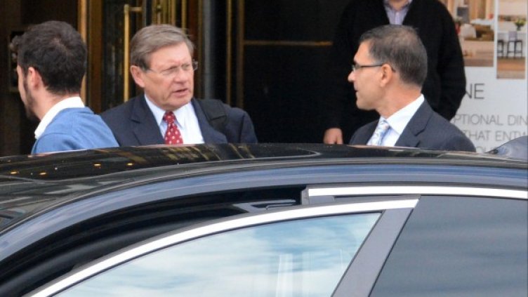 Балцерович и Симеон Дянков, който го придружава у нас. Снимка: Булфото