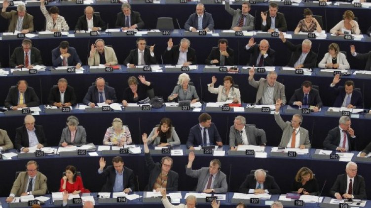 В Европейския парламент се проведоха дебати, посветени на ситуацията в България. Снимка: Reuters