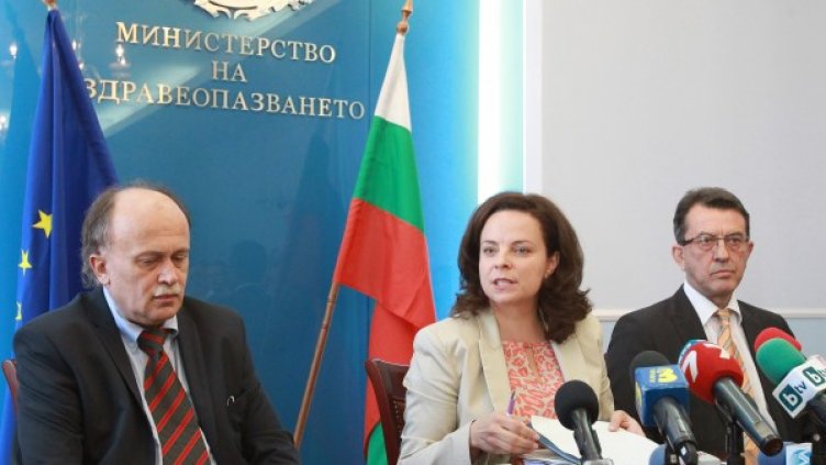 По-рано днес в МЗ се проведе пресконференция. Снимка: БТА