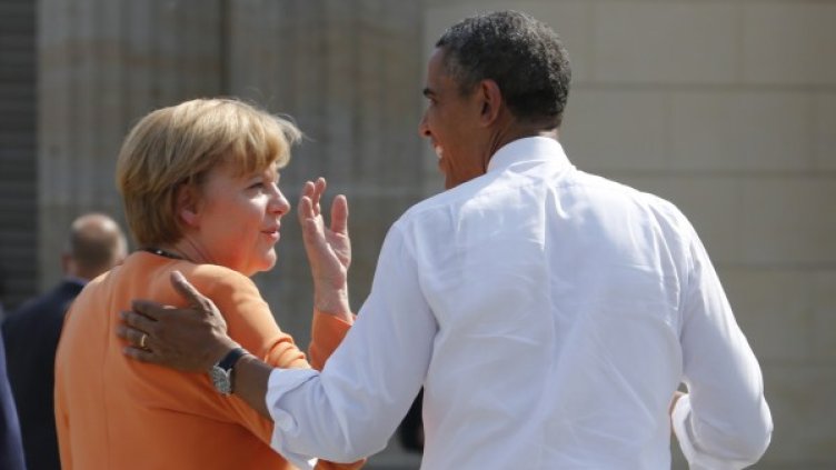 Ангела Меркел и Барак Обама. Снимка: архив, Reuters