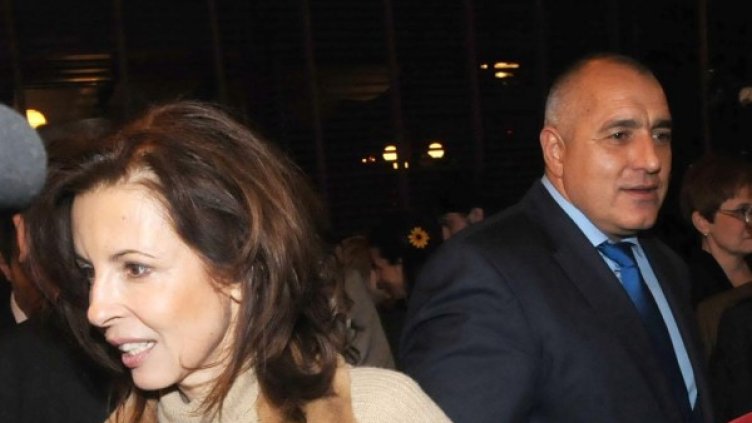 Цветелина Бориславова и Бойко Борисов Снимка: архив, Булфото