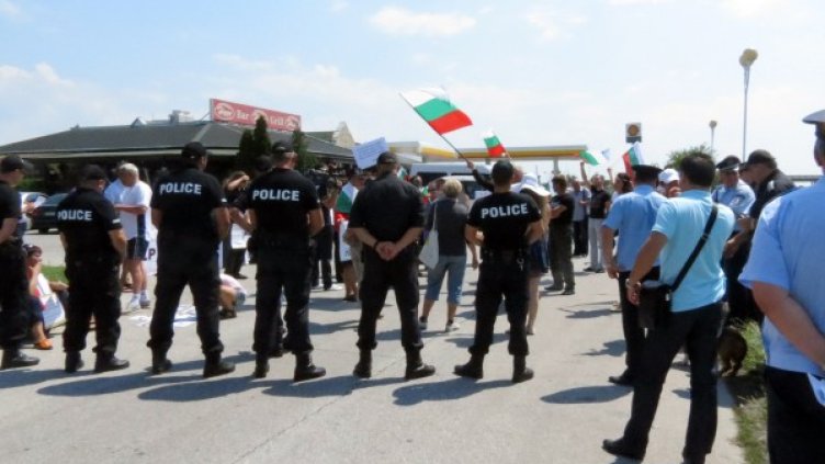 Днес до блокада като миналата неделя не се стигна. Снимка: БТА