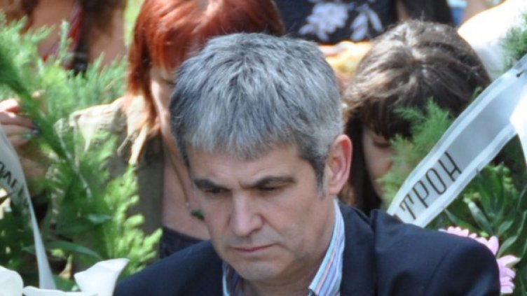 Лидерът на КНСБ Пламен Димитров. Снимка: БТА