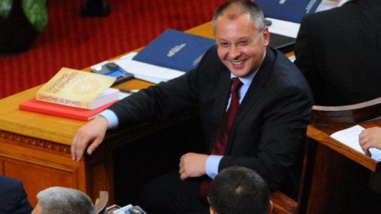 Станишев е щастлив от раждането на сина си. Снимка: Булфото