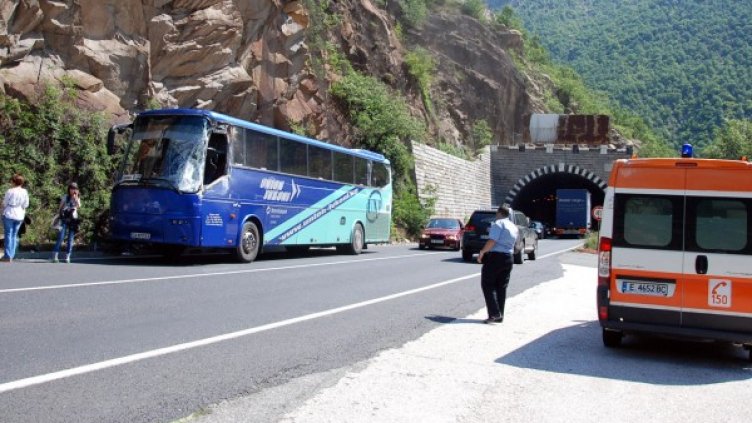 Мястото на инцидента. Снимка: БТА