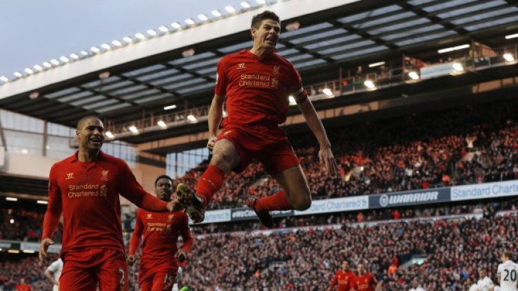 Стиви Джи остава в Ливърпул. Снимка: Reuters