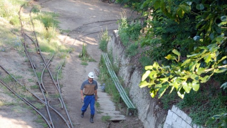 Миньор от рудник "Ораново" Снимка: БТА