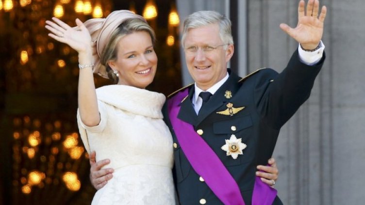 Крал Филип и кралица Матилда. Снимка: Reuters